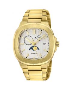 Men's Potente Swiss Automatic Gold-Tone Stainless Steel Watch 40mm