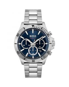 Men's Chronograph Troper Stainless Steel Bracelet Watch 45mm