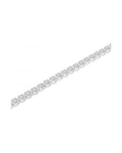 Diamond Tennis Bracelet (5 ct. t.w.) in 14k White Gold, Created for Macy's