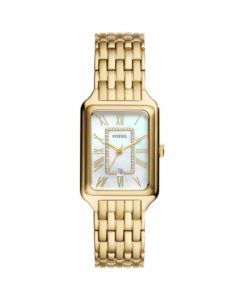 Women's Raquel Three-Hand Date Gold-Tone Stainless Steel Watch, 26mm