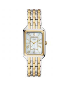 Women's Raquel Three-Hand Date Two-Tone Stainless Steel Watch, 26mm