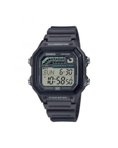 Men's Digital Gray Resin Watch 42.1mm, WS1600H-8AV