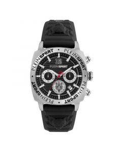 Men's Wildcat Black Silicone Strap Watch 40mm