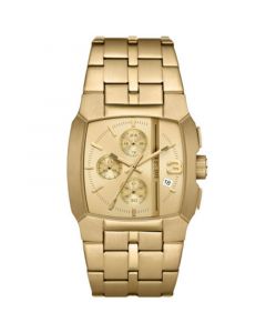 Men's Cliffhanger Quartz Chronograph Gold-Tone Stainless Steel Watch 40mm