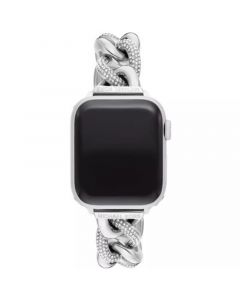 Women's Pavé Stainless Steel Bracelet for Apple Watch®, 38/40/41 and 42/44/45/49mm