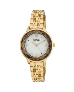 Unisex Quartz Gold-Tone Alloy Watch 34mm