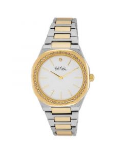 Unisex Quartz Two-Tone Alloy Watch 40mm