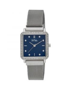 Unisex Quartz Silver-Tone Alloy Watch 28mm