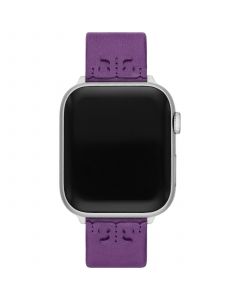 Purple Leather Strap For Apple Watch® 38mm-45mm