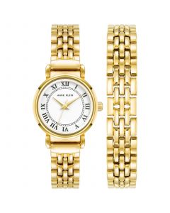 Women's Quartz Rose Gold-Tone Alloy Watch 24mm Set