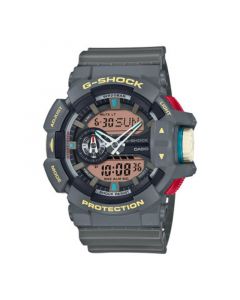 Men's Analog Digital Gray Resin Watch, 51.9mm, GA400PC-8A