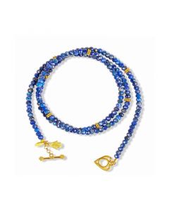 Peaceful Heart Lapis Lazuli Wrap Bracelet