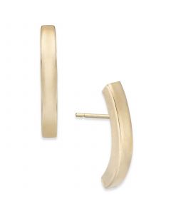 Stick Linear Crawler Earrings in 10k Gold