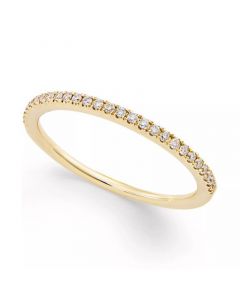 Diamond Pavé Ring (1/8 ct. t.w.) in 14k Gold or White Gold