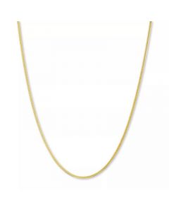 18" Herringbone Chain in 18K Gold over Sterling Silver Necklace and Sterling Silver, Created for Macy's