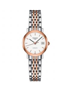 Women's Automatic The Longines Elegant Collection Two-Tone Stainless Steel Bracelet Watch 26mm L43095127