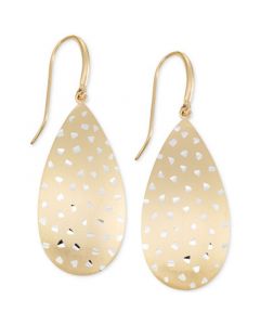 Simone I Smith Brushed Confetti Drop Earrings in 18k Gold over Sterling Silver