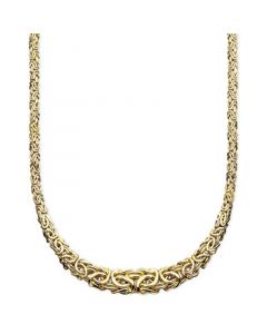 17" Byzantine Necklace in 14k Gold