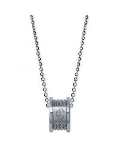 Women's Forever Stainless Steel Cable Pendant Necklace