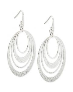 Multi-Ring Gypsy Hoop Earrings in Sterling Silver