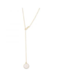 Diamond Pavé Lariat Necklace (1/5 ct. t.w.) in 10k Gold, Created for Macy's