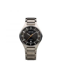 Men's Titanium Case and Multi Link Watch