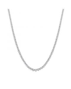 Diamond Tennis Necklace (3 ct. t.w.) in 14k White Gold or 14k Yellow Gold