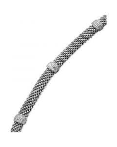 Diamond Bracelet in Sterling Silver (1/4 ct. t.w.)