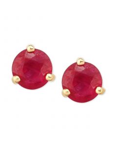 Ruby Stud Earrings (1-1/5 ct. t.w.) in 14k Gold