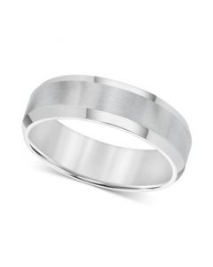 Men's Stainless Steel Ring, Smooth Comfort Fit Wedding Band