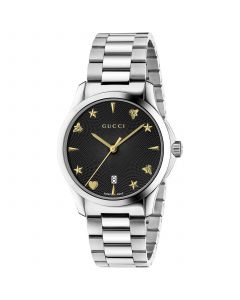 Unisex Swiss G-Timeless Stainless Steel Bracelet Watch 38mm