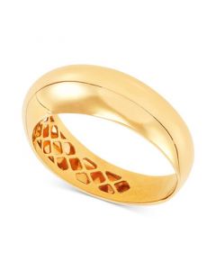 Polished Dome Ring in 14k Gold