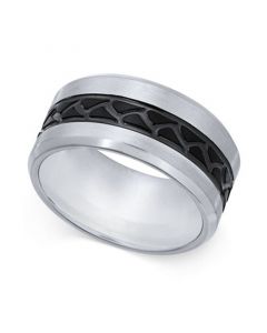 Men's Stainless Steel Tire Tread Ring