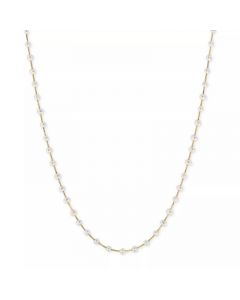 EFFY® Cultured Freshwater Pearl (3mm) Statement Necklace in 14k Gold, 14k White Gold or 14k Rose Gold