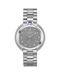 Women's Rubaiyat Diamond (1/4 ct. t.w.) Stainless Steel Bracelet Watch 35mm