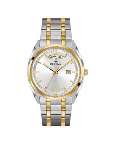 Men's Classic Two-Tone Stainless Steel Bracelet Watch 39mm