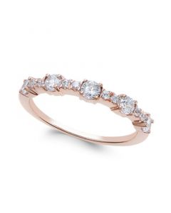 Diamond Band (1/2 ct. t.w.) in 14k Gold, Rose Gold or White Gold