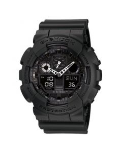 Men's Black Resin Watch, 55mm