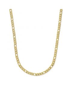 Men's Gold-Tone Figaro Chain Necklace