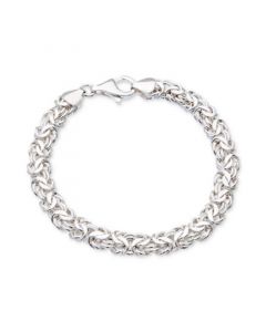 Byzantine Link Bracelet in Sterling Silver, Created for Macy's