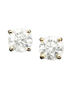 Diamond Stud Earrings in 14k Gold (1/3 ct. t.w.)