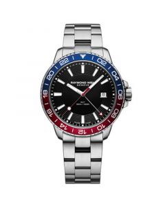 Men's Swiss Tango Diver Stainless Steel Bracelet Watch 42mm