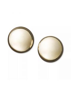 Flat Ball Stud Earrings (7mm) in 14k Yellow or White Gold