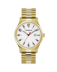 Men's Gold-Tone Stainless Steel Bracelet Watch 40mm