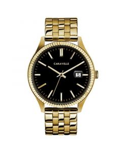 Men's Gold-Tone Stainless Steel Bracelet Watch 41mm