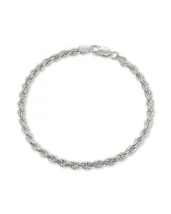 Rope Bracelet in Sterling Silver, Created for Macy's