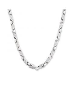 Men's 24" Link Chain in Sterling Silver