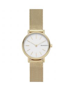 Women's Signatur Gold-Tone Stainless Steel Mesh Bracelet Watch 30mm