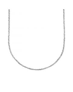 14k Rose Gold Necklace, 16" Perfectina Chain (1-1/8mm)