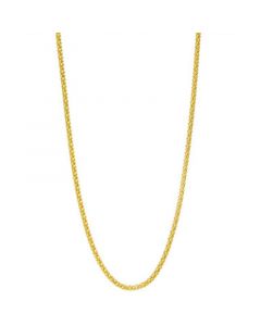 Popcorn Link 18" Chain Necklace (1-3/4mm) in 14k Gold